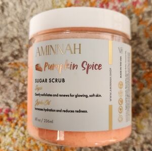Aminnah Pumpkin Spice Sugar Scrub
